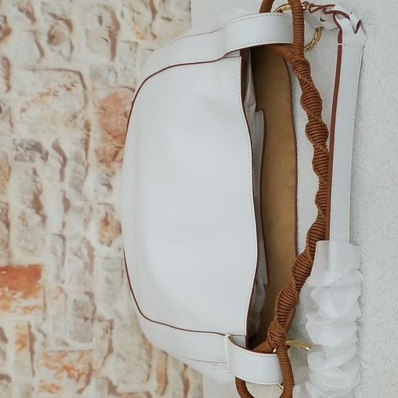 New Ulla Johnson Georgia Calf Leather Hobo Bag - Picture 9 of 15